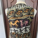 Urban Outfitters Renewal Vintage Anthropological Print Duster Vest Photo 5