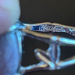 Exquisite purple amethyst S925 silver ring size 10 Photo 7