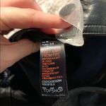 Topshop Tapered Faux Leather Joggers Black US 2 Photo 5