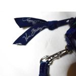 Vera Bradley  Mediterranean Blue Vinyl Trendy Modern Cosmetic/Misc.Zip Case Bag Photo 3