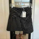 C/MEO COLLECTIVE 940 NWT C/MEO Pinstripe Skirt Photo 2