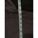 Torrid  Dark Grey Sparkle Long Gathered‎ Sleeve Sweater Size 0 Band Hem Photo 5