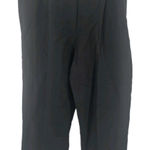 Kate Hill  Women's Dress Pants Size 22W Linen Blend Black With Pockets‎ Career Photo 0