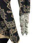 Gimmicks by BKE  Open Front Knit Cuffed Hooded Cardigan Jacket Womens Small Photo 3