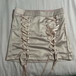 Sugar Thrillz Ballet Slipper Pink Satin Skirt Size M Photo 0