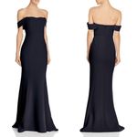 Likely Bartolli Off-Shoulder Mermaid Gown Navy Size 2 NWT Photo 2