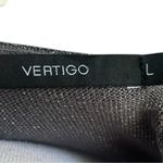 Vertigo Paris Gray V-Neck Wrap Dress Photo 5