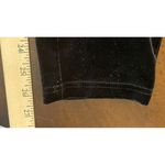 Chico's  Womens 2 US‎ 12 Black Velvet Velour Pants Career Whimsigoth Party Travel Photo 4