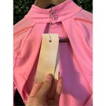 Free People  HAH  Gloves Off Bodysuit Swimsuit In Electric Pink Sz Medium- NWT Photo 4