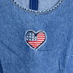 Vintage Expressions‎ Denim Dress Red Size 8 Photo 3