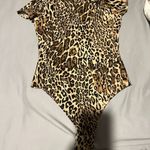 Bar III  animal print bodysuit M Photo 3