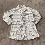 Victoria's Secret  Sweet Dreams Button-Down Satin Night Shirt SIZE M Photo 0