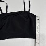 Old Navy The Occasion Cropped Tube Tank Top Sz S Black Smocked Strappy Coquette Photo 13