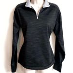 Majestic π fleece lined 1/4 zip pullover top Photo 2
