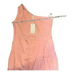 Grace Karin Peach One Shoulder Ruffle Dress, XL Photo 4