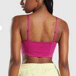 Gymshark Bandeau Sports Bra Dragon Pink Photo 1