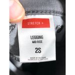 EXPRESS Legging Mid Rise Jeans Gray Denim Womens 2S 2 Short Stretch Classic Y2K Photo 6