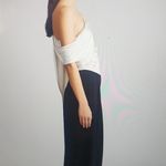 Zac Posen  ONE SHOULDER DRAPE JUMPSUIT SIZE 2 Photo 1