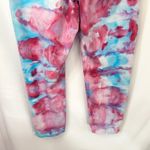 American Eagle  Size 16 Jeans Handmade Tie Dye Mom Jeans Pink Blue High Rise 974 Photo 7
