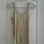 Aerie  Cream Tank Top Ribbed Photo 1