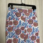 J.Crew NEW Hayden Cropped Kick Flare Pant in Floral Vine Block Print size 0 NWT Photo 3