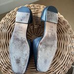 Vince  minimalist beautiful black leather square toe flats Photo 5