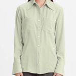 Levi's  Rilynn Silky Shirt 70s Western Style Pink Long Sleeve Button Up M Photo 0