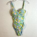 Lilly Pulitzer  Solaria One Piece Swimsuit Womens Size 10 Bluette Make Lemonade Photo 1