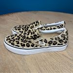 Vans  Off The Wall Leopard Print Slip On Sneakers Casual Shoes Mens 4 Womens 5.5 Photo 3