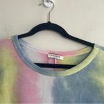 Andree by Unit Crew neck pastel tie-dye casual comfy soft Stretch shirt Photo 1