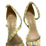 Alexandre Birman  Clarita Yellow White Heels Sz. 41 (9.5-10) Photo 6
