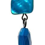 Elegant Beaded Dangle Earrings Turquoise Blue Photo 9