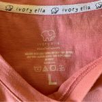 Ivory Ella  Short Striped Sleeve Shirt Photo 2