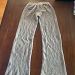 Aya Muse Cozy Gray Knit Pants Size M Photo 1