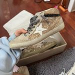 Golden Goose  Mid-Star Glitter Sneakers Photo 2