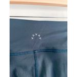 Varley  | Cobalt Blue Athletic Leggings Side Mesh Panel Pockets | Sz S Photo 7