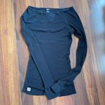 Ralph Lauren  Rugby Silk Cotton Mesh Skinny Long Sleeve Wide Neck Shirt Photo 2