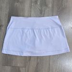 Lucky in Love 12” Undercover Love Bermuda Pocket Lavender Tennis Skirt‎ Large Purple Photo 3