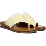 NWT ZODIAC Giada Slide Sandal Yellow SZ Photo 5