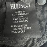 Hudson Jeans Hudson Hi Rise Skinny Jeans Black & White Plaid Contrast Panel Women's Size 24 Photo 5