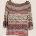 Ralph Lauren Lauren Jeans Co Womens Small Lien Blend Sweater Sweater 3/4 Sleeves Photo 0
