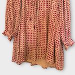 Mango MNG by  Printed Long Sleeve Mini Dress – Size L (NWT) Photo 3