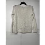 Cozy Casual Knit Sweater Women’s Size Small Casual Lightweight Pullover Top White Photo 8