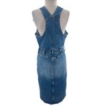 Wrangler The Denim Dress racerback buttons snap midi blue sz S Photo 1