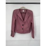 CAbi  #3550 Applaud‎ Jacket Blazer Pink Light Coat Women's Size 8 Preppy Classic Photo 1