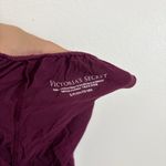 Victoria's Secret  Size S/M Modal Soft Maroon Plum Burgundy Lace Short Sleep SET Photo 10