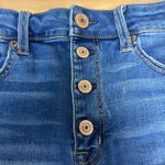 Universal Threads Universal Thread Womens High Rise Short Shorts Raw Hem Denim Cotton Stretch Sz 8 Photo 4