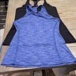 Lululemon 2  tank tops Women's Black and Blue Racerback Tops Photo 6