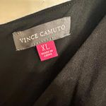 Vince Camuto Graphic Black and White Animal Print Tank Sleeveless Maxi Dress XL Photo 4