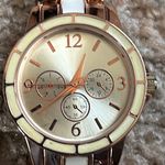 Charter Club  women’s vintage‎ rose gold/white bracelet watch one size Photo 2